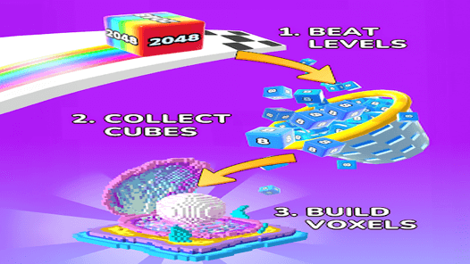 Jelly Run 2048